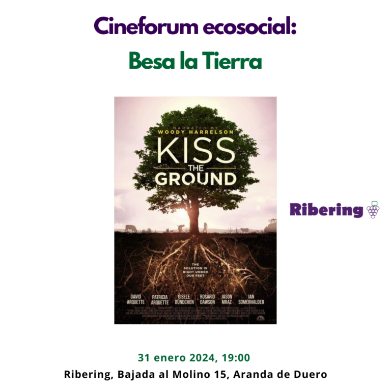 Cineforum Ecosocial- Besa la Tierra (Kiss the Ground) – 31 enero 2024