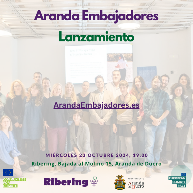 Arranca Aranda Embajadores: movilización ciudadana para la transformación de Aranda de Duero