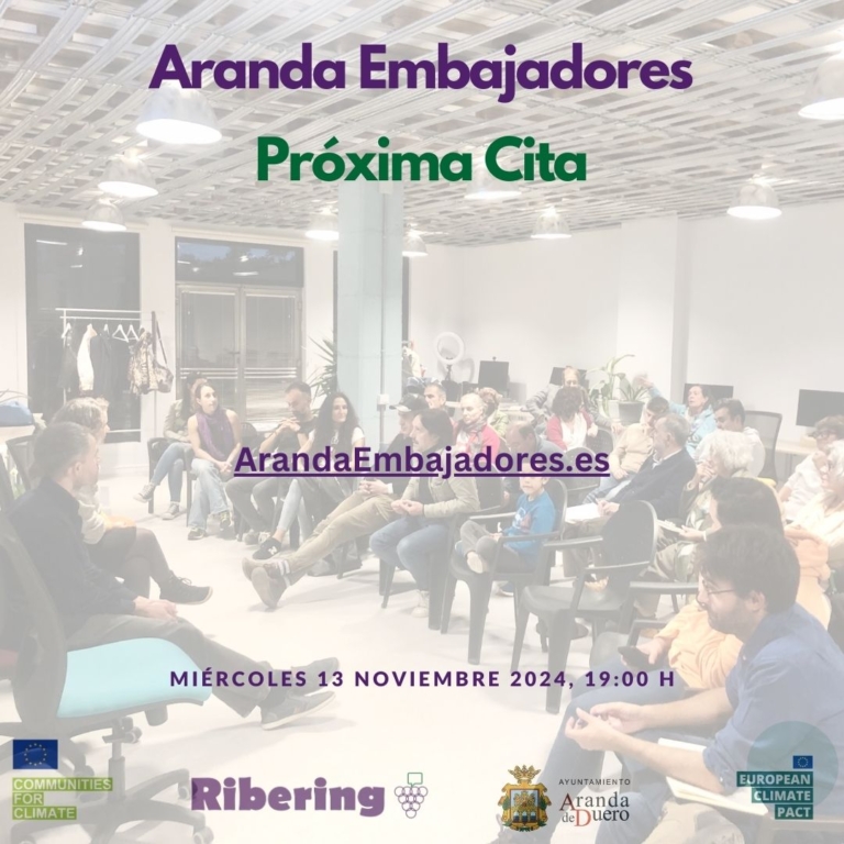 Aranda Embajadores: próxima cita… ¡participa!