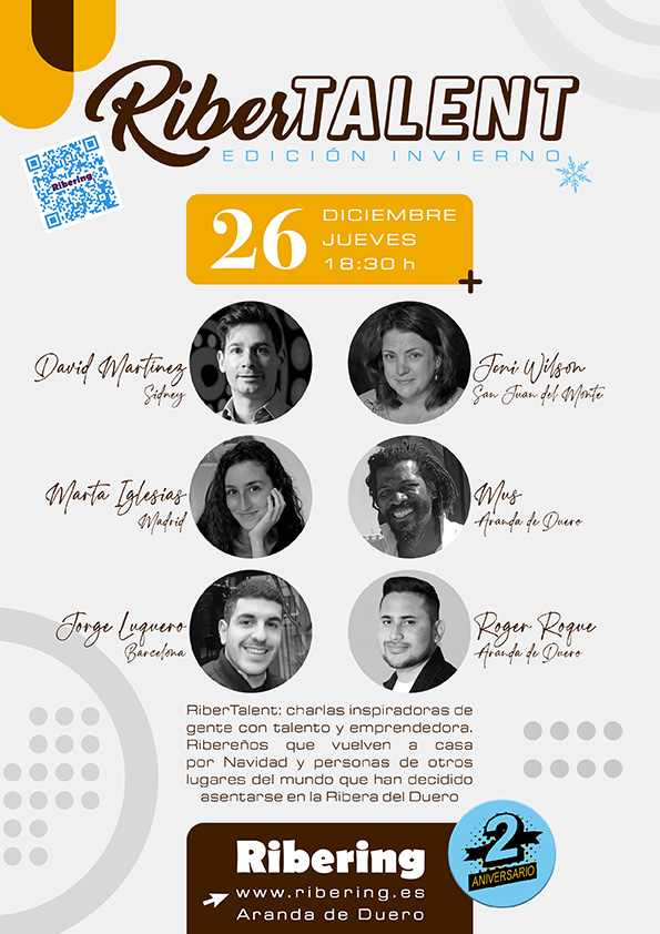 RiberTalent 2024: charlas inspiradoras de talento ribereño – 2º Aniversario Ribering