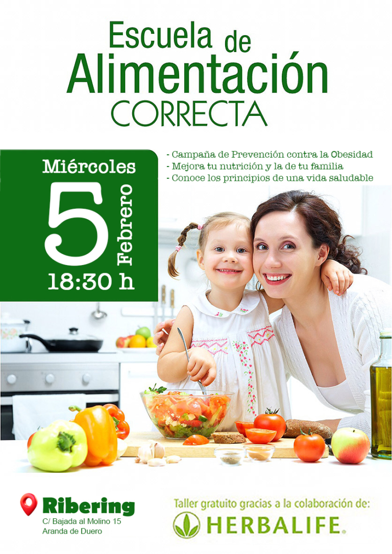 Charla de alimentación con Herbalife en Aranda de Duero