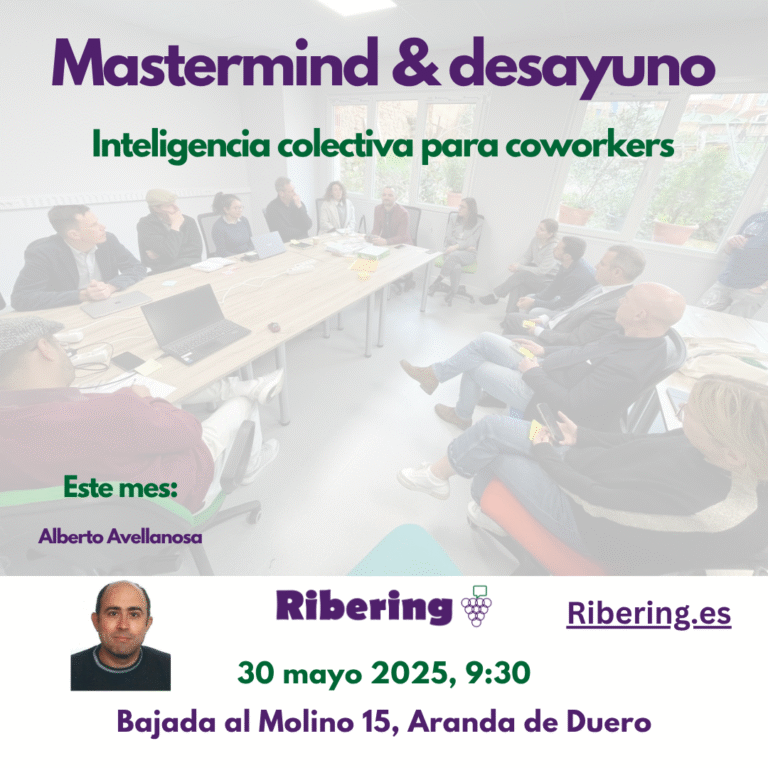 Mastermind & desayuno: inteligencia colectiva para coworkers: Alberto Avellanosa!