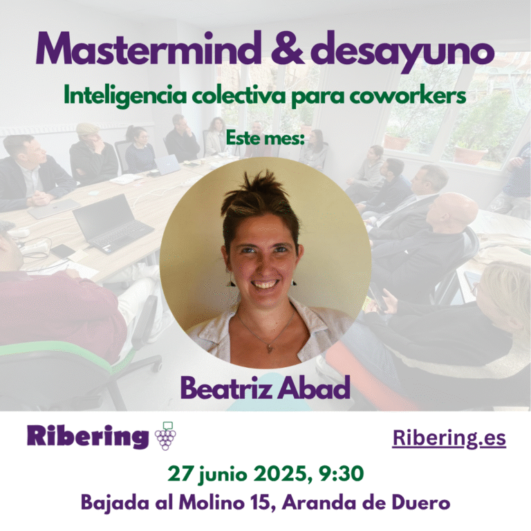 Mastermind & desayuno > Inteligencia colectiva para coworkers: Beatriz Abad
